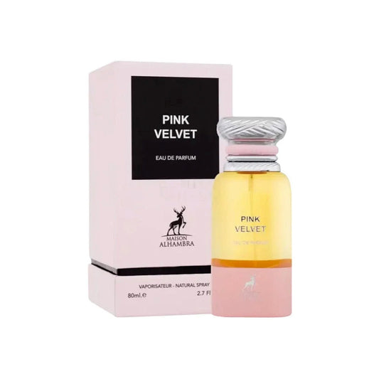 MAISON ALHAMBRA PINK VELVET WOMAN EDP 80ML.