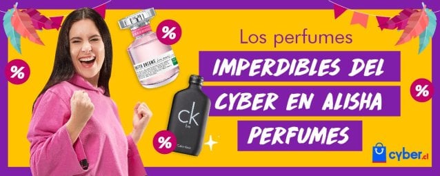 Los perfumes imperdibles del CyberMonday en Alisha Perfumes