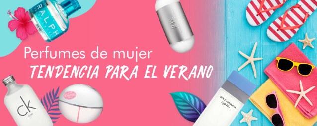Perfumes de mujer tendencia para el verano
