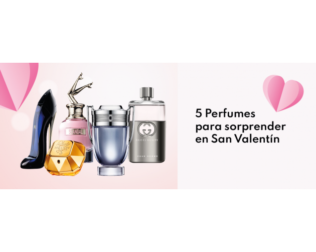 5 Perfumes para sorprender en San Valentín